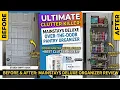 Mainstays Over the Door Rack Organizer with 6 Tier Adjustable Shelves Unboxing Review