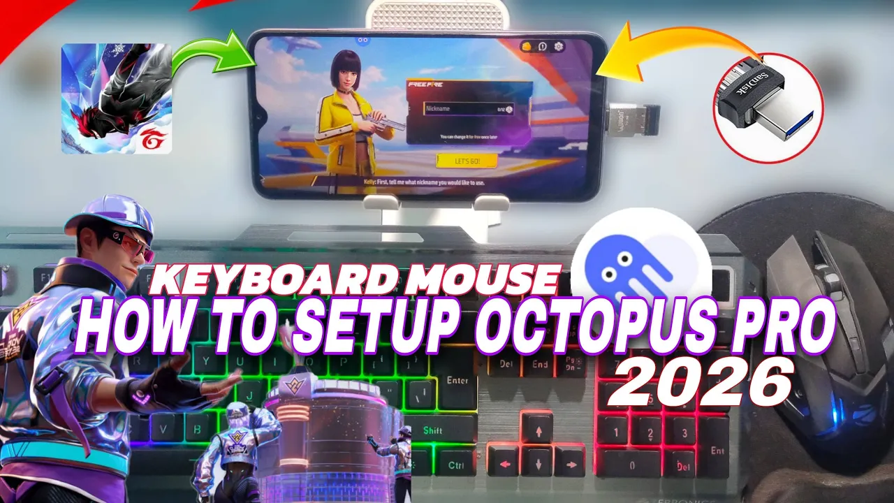 Free Fire Keyboard Mouse Control Without Emulator Best Settings