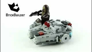 Lego Star Wars 75193 Millennium Falcon Microfighter - Lego Speed Build