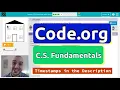 Code org Course E Lesson 11 Functions with Artist Answers Explained Express Lesson 22 2021