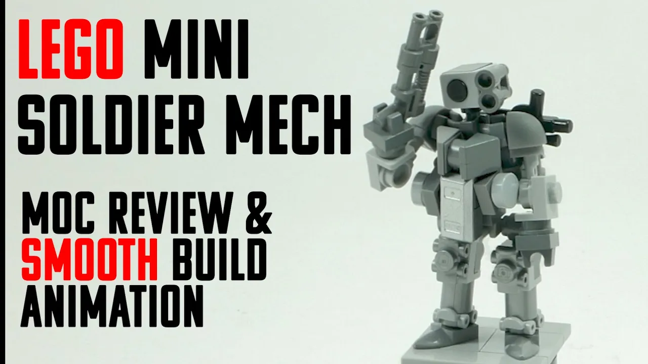 LEGO Minifigure Mech - LEGO Ideas Battle Machine Robot. 