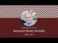 Raymond Shirley McNabb Funeral Service