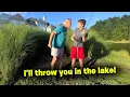 HOA Karen Breaks Kids Fishing Rod