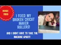 Cricut Maker Roller Fast Fix