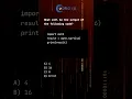 Python MCQ Using math sqrt for Square Root