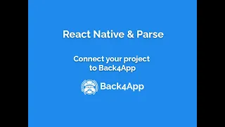 React Native Parse - Connect your React Native Project to