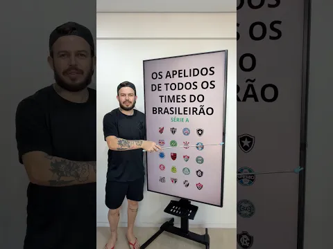 Os apelidos de todos os times do Brasileirão Série A 👀⚽ #Shorts