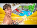 We Built a Waterpark Inside Our House