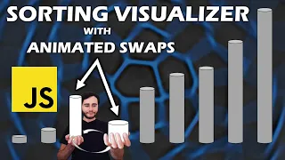 Complex JavaScript Sorting Visualizer Animation and Sound