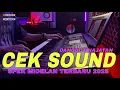 Lagu CEK SOUND DANGDUT STEP BY STEP COCOK BUAT TEST MIDELAN NEW VERSION 2025