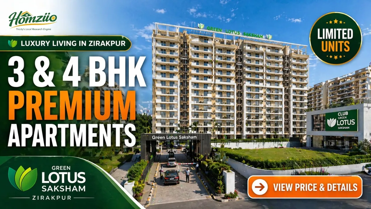 Green Lotus Saksham | Luxury Flats on Zirakpur-Patiala Highway