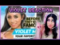 Before They Were Famous Violet Myers REACTION