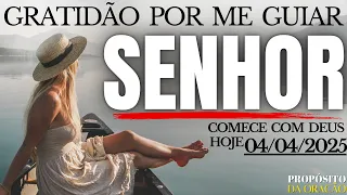 AGRADEÇA A DEUS DIARIAMENTE POR TE GUIAR E VEJA O QUE ACONTECE!