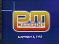 PM Magazine Nov 4 1985 - Nancy McKeon actresses posing for Playboy