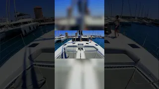 This is what we did wrong while mooring our catamaran