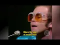 Elton John - Goodbye Yellow Brick Road LIVE (PB) SD (with lyrics) 1973