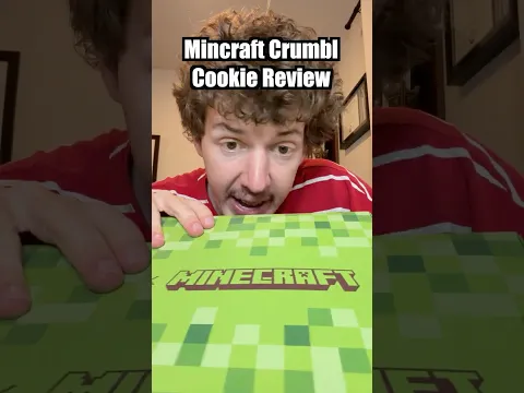 MINECRAFT CRUMBL COOKIE REVIEW #shorts