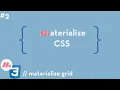 Materialize CSS - Materialize Grid