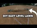 Easy DIY Lawn Leveling Tow Behind Drag Level