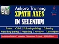 Selenium with Java 11 - Types of selenium XPath Axes Parent Child Following Preceding Ancestor