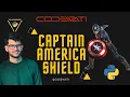 Captain America Shield Turtle graphics Project Python Project Codewati