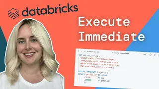 Turn your strings into SQL with Execute Immediate