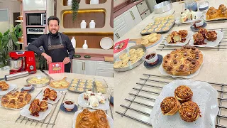 طريقة عمل سينابون رول المطعم مع الشيف محمد حامد 