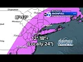 Blizzard warning for New York City How much snow to expect