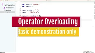 C - Operator Overloading Tagalog Tutorial