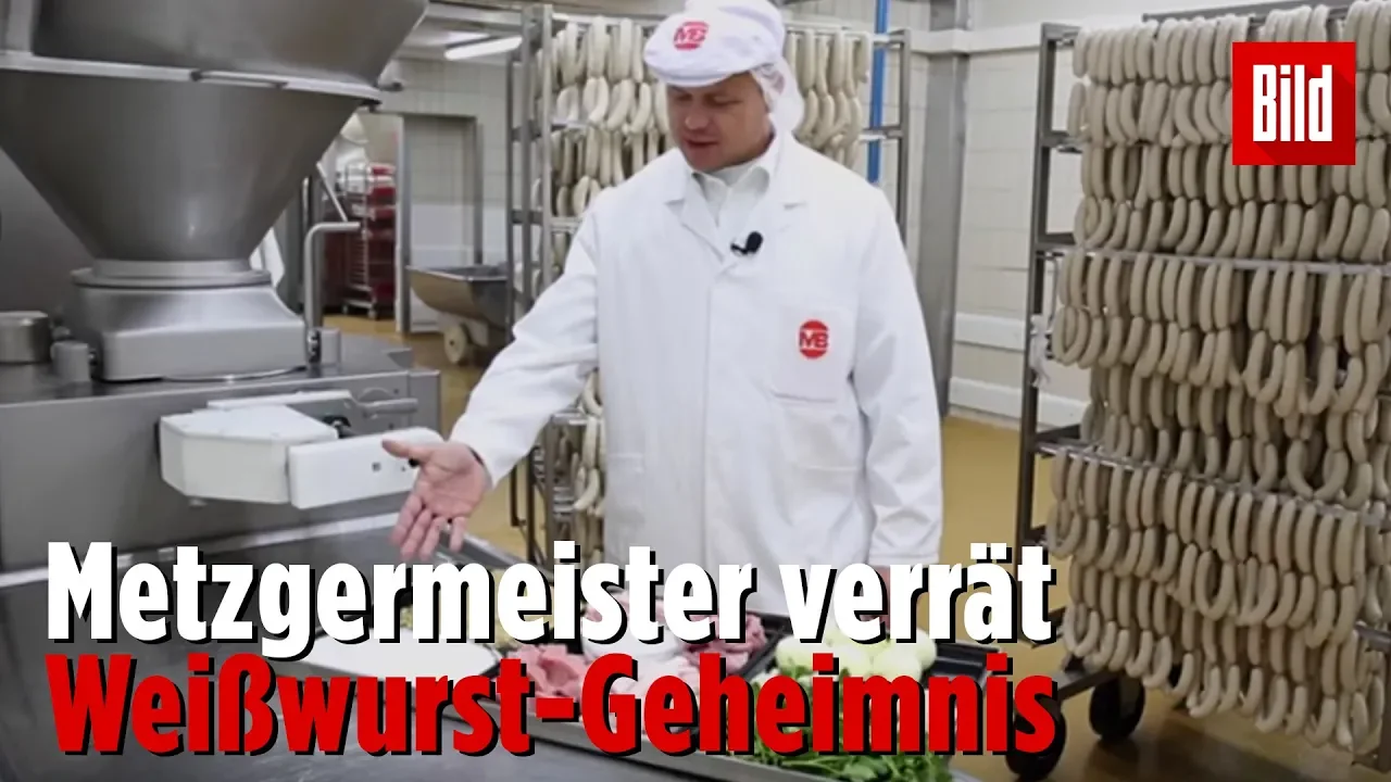 M&uuml;nchner Metzgermeister verr&auml;t sein Wei&szlig;wurst-Geheimnis