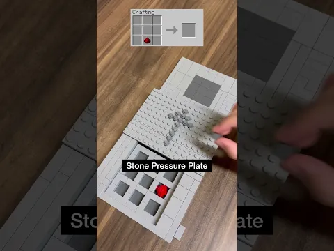 Crafting Minecraft Rails BUT Lego!