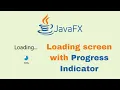 JavaFX and Scene Builder - IntelliJ Progress Indicator