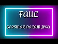 Download Lagu Faul LIDA - Bersinar Dalam Jiwa ( lirik )