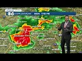 Most intense storm headed to Richmond area