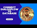 How to connect Dialogflow agent and a database Mongodb Python with Code