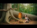 Download Lagu 7 Days Solo Survival: Bushcraft Shelter Under Snake Attack