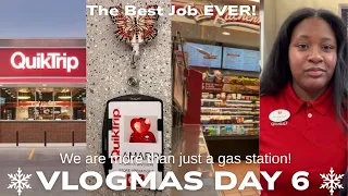 VLOG Come to work with me QuikTrip Edition VLOGMAS DAY 6
