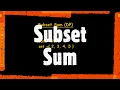 Subset Sum Problem Dynamic Programming