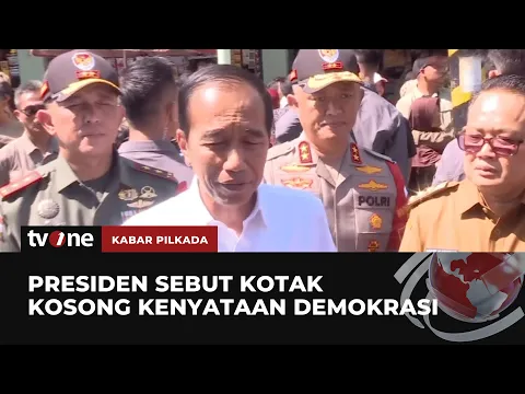 Jokowi Buka Suara soal Kotak Kosong: Kenyataan di Lapangan Begitu