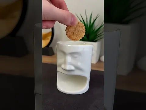 ✅ Creative cup ideas - Biscuit Pocket Coffee Mug ( # 2064 ) ‪@MaviGadgets‬