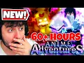I Spent 60 HOURS on the NEW Naruto Update in Anime Adventures Roblox