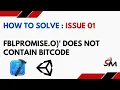 How to solve Issue 01 FBLPromise o does not contain bitcode Unity Game Build uploading