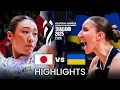 JAPAN 🇯🇵 vs UKRAINE 🇺🇦 | Highlights | Women's Volleyball World Championship 2025