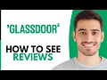 How To See Glassdoor Reviews Without Signing Up - Step by Step