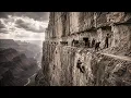 How Workers Carved Trails Into the Vertical Walls of the Grand Canyon