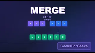 L21 Merge Sort GeeksforGeeks