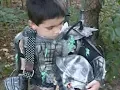When your dad makes you a custom predator costume for Halloween