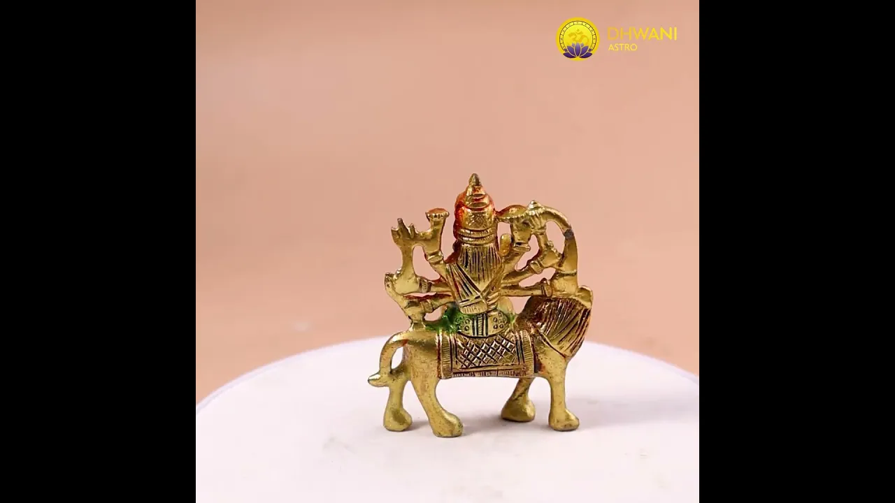 Brass Durga Mata Idol - Abhimantrit