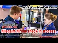 Allegiant Airline check-in process Flights Assistance