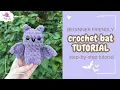 Step-by-Step Tutorial on How to Crochet a Little Bat Quick Easy Beginner Friendly Amigurumi Bat